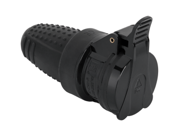 Stekker rubber waterdicht - Penaarde - 230V