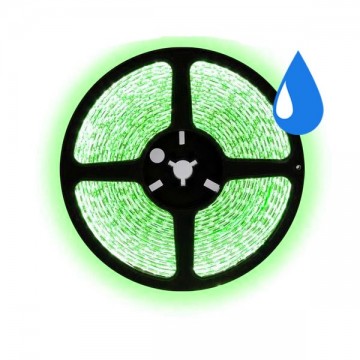 1 meter groen led strip waterproof - IP65 - 60Leds/m - 12V