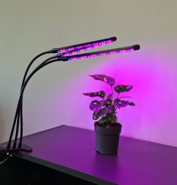 LED grow light - 3 voudig - Rood/blauw/paars - Met controller en timer
