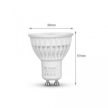 Beginners set - GU10 - 1 wifi lamp - Kleur + DUAL WHITE 4