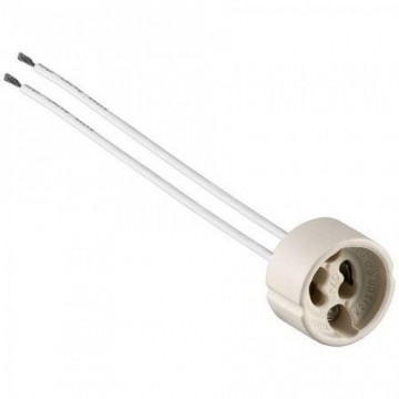 Inbouw spot GU10 aluminium rond armatuur - geborsteld zwart/zilver 85mm