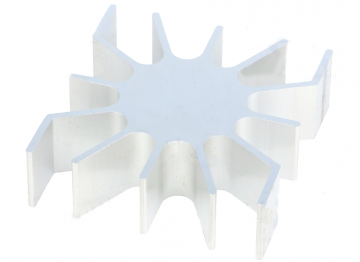 LED heatsink - Koellichaam -  2.4K/W - 51mm - Aluminium