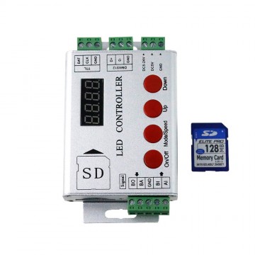 Digital LED Strip Controller + Editing Software - SD Card