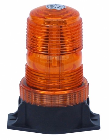 LED flash zwaailamp - E-Keurmerk - R10 - 10V-110V - Oranje