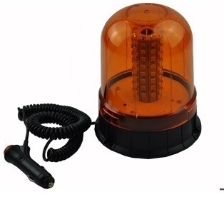LED zwaailamp - E-Keurmerk - R10 - magneet - Oranje