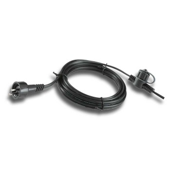 4x LED wand spot - 78mm - 4 Watt - Zwart - complete set