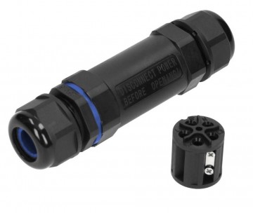 Waterdichte kabelverbinder - 5x6mm² - IP68 - UL94 V1