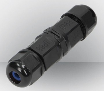 Waterdichte MINI kabelverbinder - 3x1.5mm² - 80mm