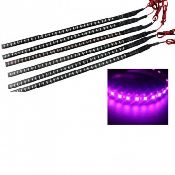 LED strip - EFFECT - 30 cm - Roze - 12v - knight rider