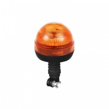 ORANJE dak zwaailicht - 8 LED - R10 / R65 - E keurmerk - beugel bevestiging