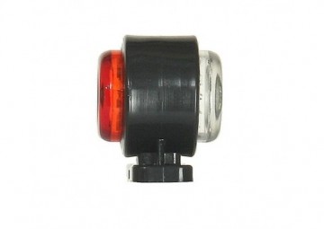 Zijmarkeringslicht 12/24V LED - Rood/Wit 6x LED - L1162