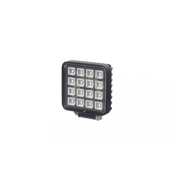 LED SPOT - 16 LEDs - 16W - Ingebouwde schakelaar - Vierkant