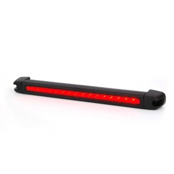 LED remlicht - 33cm - 16 LEDs - Rood - 24V