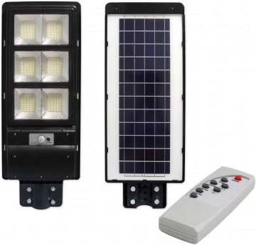 270W solar straatlantaarn - 270 LED - 6000 Lumen