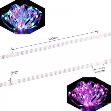 LED lichtslinger ultra dun - 10 meter - Dreamcolor / RGB