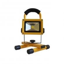 10W Accu LED Schijnwerper (GEEL)