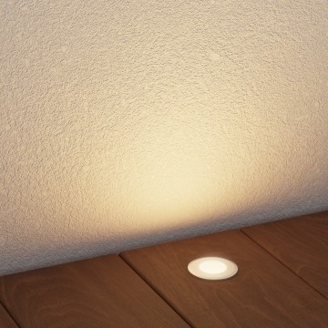 230V LED terrasverlichting - 33mm - 1.5 Watt - Warm wit