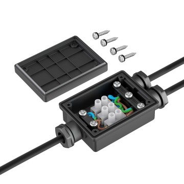 Aansluitbox - 3 voudig - IP68