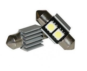 CANBUS 31mm 2 LED dome auto interieur lamp C5W