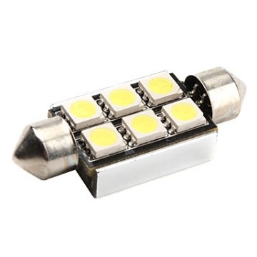 CANBUS 36mm 6 LED dome auto interieur lamp C5W