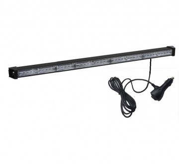 90cm LED bar flitser - ORANJE - R65 R10 - zwaailicht met schakelaar