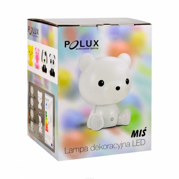 Led beer kinderkamer wit 2