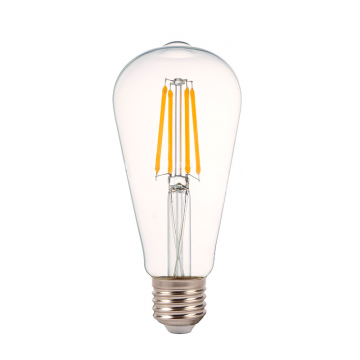 LED Filament Lamp - E27 - 4 Watt - Dimbaar - Warm Wit - 350 Lumen