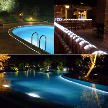 LED lichtslang - 9m - 324 LED - Rood - inkortbaar