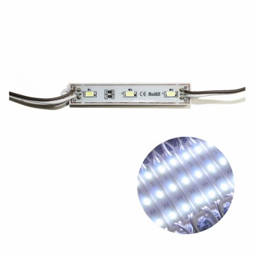 LED Module 3-LED Koud Wit EXTRA FEL 5630 LED's - dimbaar - IP65
