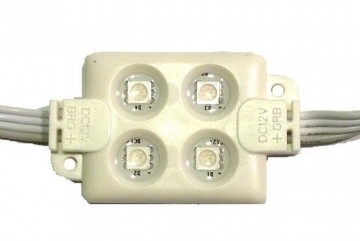 LED Module 4 RGB LED - dimbaar