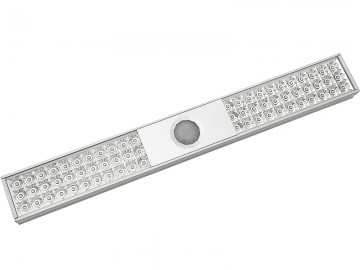 LED-lamp 8W paneel koud wit rechthoek.