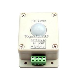 Bewegingssensor 12volt PIR switch LED