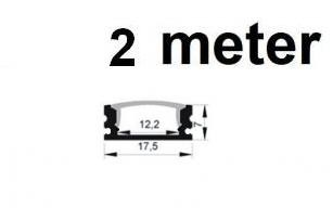 2 meter - 7mm slim - LED Profiel - aluminium