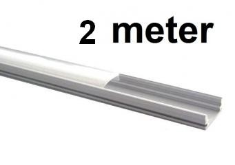 2 meter - 7mm slim - LED Profiel - aluminium