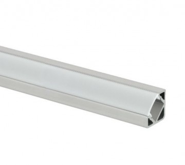 1 meter - 45 graden - LED Profiel - aluminium