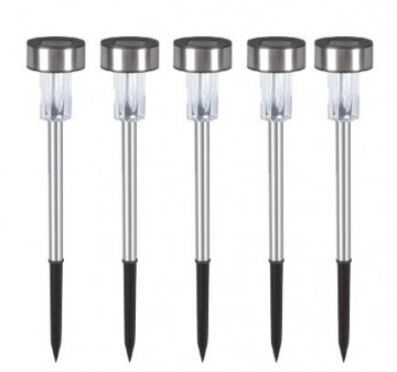 LED tuinverlichting op zonne energie - Koud Wit