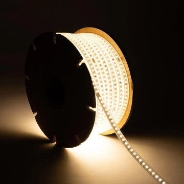 Led strip warm wit 220v