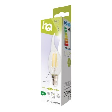 Led vintage filament e14   kaars   48 w   470 lm   2700k 3