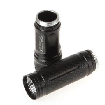 3x XML-T6 4000 Lumens Zaklamp 22,4 CM