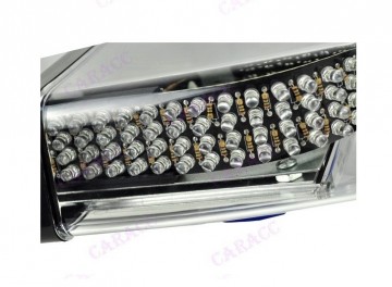 ORANJE/WIT dak zwaailicht 240 LED - magneet bevestiging