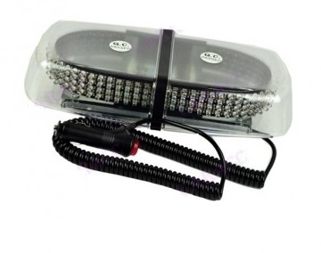 ORANJE dak zwaailicht 240 LED - magneet bevestiging