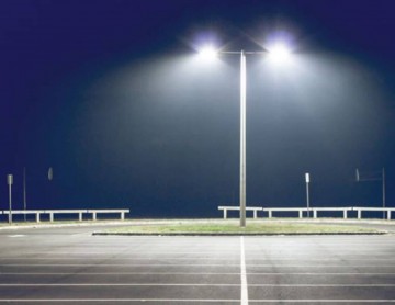 LED straatlamp - 100W - 2000 Lumen - zonnepaneel - afstandbediening - schemer en bewegingssensor