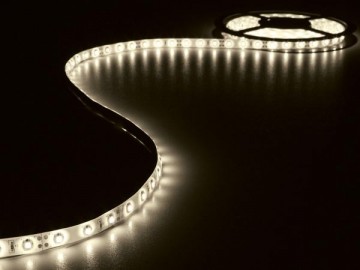 5 meter IP61 LED strip - Warm wit - Complete set - Inkortbaar