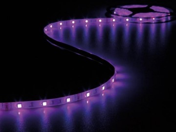 5 meter IP61 LED strip - RGB - Complete set - Multifunctionele afstandsbediening