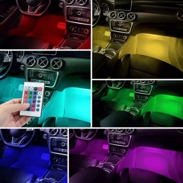 RGB verlichtingsset - auto interieur - Waterdicht