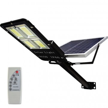 150W solar straatlantaarn - 324 LED - Met afstandsbediening