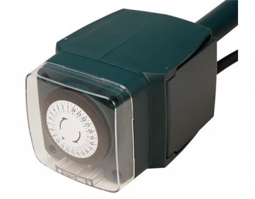 Tuincontactdoos - 2-voudig + timer