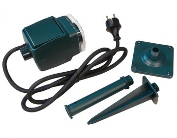 Tuincontactdoos - 2-voudig + timer