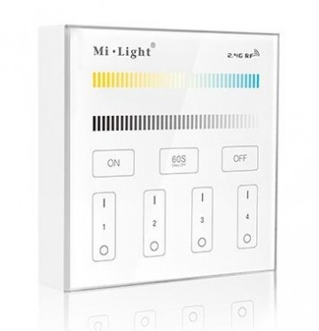 4-Zone kleurtemperatuur Smart Panel Remote Controller - B2 Mi-light 2.0