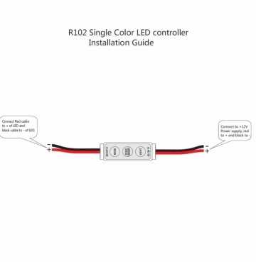 Mini LED Mono-Kleur controller